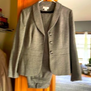 Talbots Suit. Wool. Shell Lining. Size 12P.